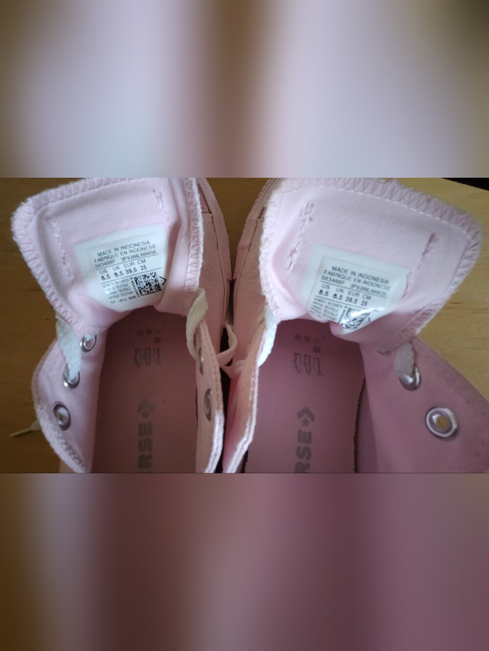 Converse CUTE Women's Pink Glitter Low Top Sneakers US8.5/EUR39.5/UK6.5 - Picture 4 of 11